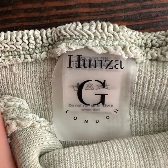 Hunza G Xandra Bikini in Sage - Picture 7 of 8